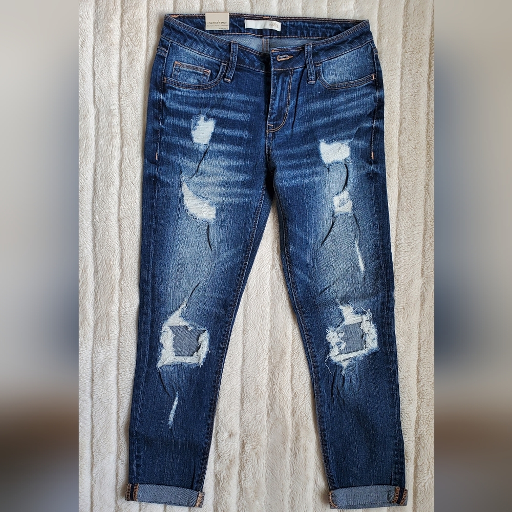Buckle Daytrip Refined Lynx Slouchy Ankle Straight Jean - Picture 4 of 10